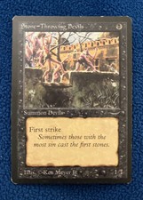 MTG stone-throwing devils 英語1 美品　値下げ MTG stone-throwing devils 英語1 美品 値下げ