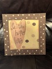 Faith Hope And Love Decorative Wall Sign — photo 9