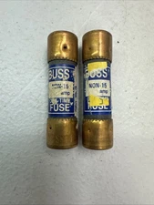 ⚡ Buss NON-15 One Time Fuses – Lot of 2 – 15A 250V – ECS