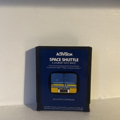 Space Shuttle: A Journey Into Space (Atari 2600, 1983) by Activision W/Box