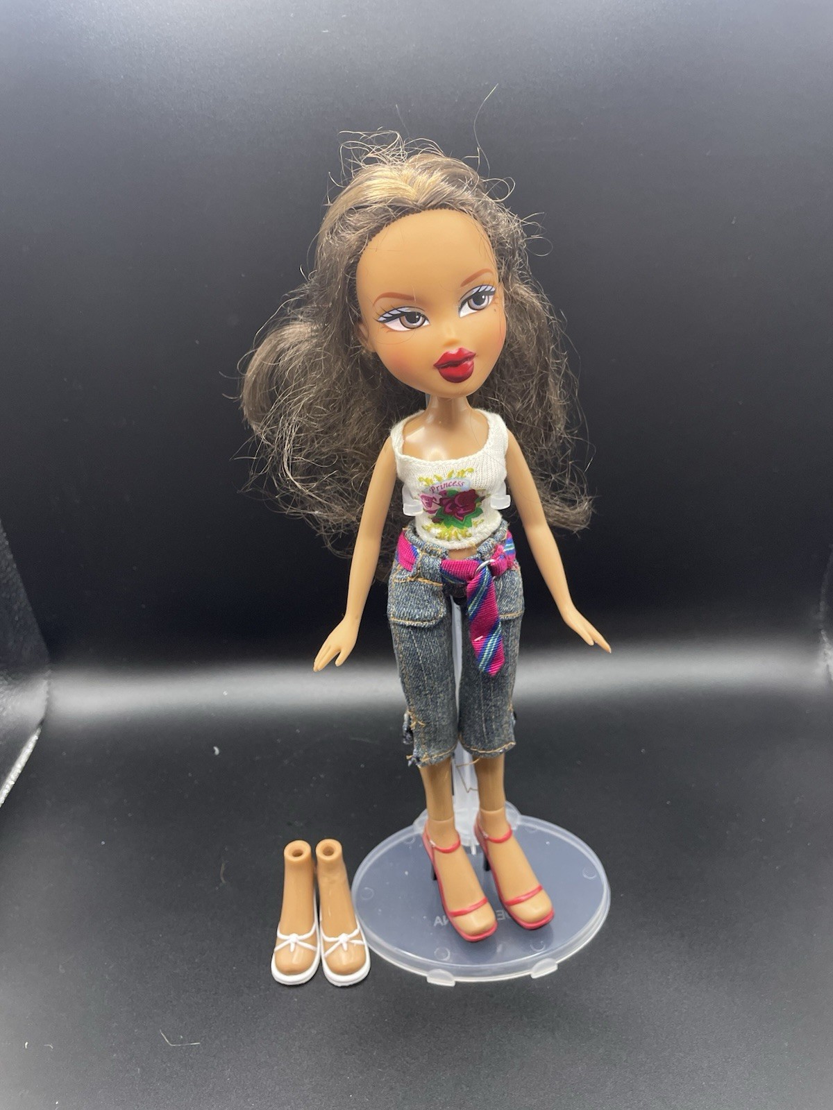 BRATZ FUNK OUT YASMIN Figure Vintage Doll With Outfit And Shoes Included