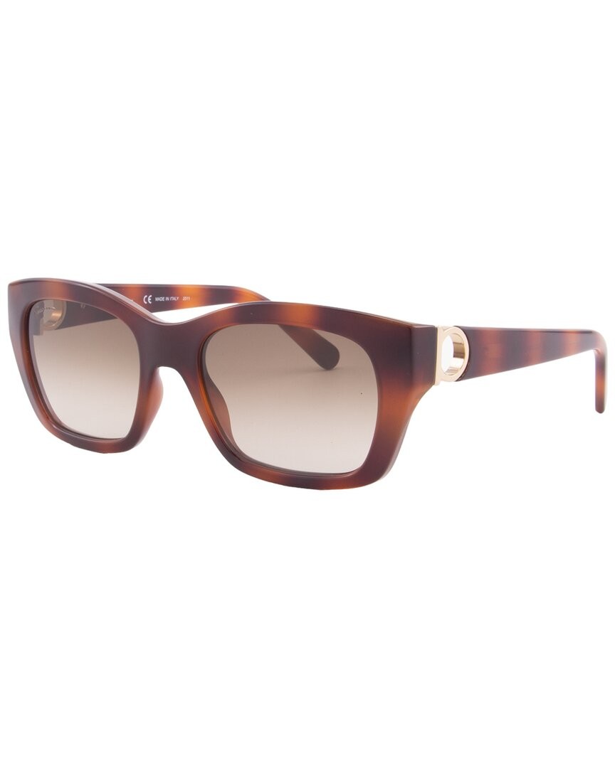 Ferragamo Womens Sf1012s 53Mm Sunglasses Womens Blue 12890₽