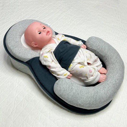 Bassinet Baby Snuggle Bed Adjustable Baby Wedge Lounger Anti Overflow Choking a - Imagen 2 de 12