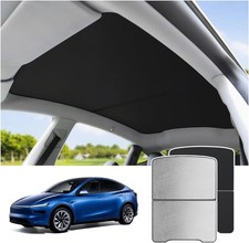 Tesla Model Y Juniper Sunshade Roof2025-2026 Glass Roof Sunshade Heat Insulation