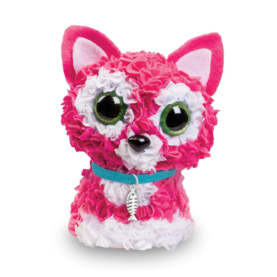 Kit 3D ORB The Factory PlushCraft Kit, Rosa/Blanco/Azul, 5" x 4" x 10" (72889) Foto 2 de 4