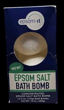 NIB 2 Epsom-It Epsom Salt Bath Bomb - Magnesium Sulfate Concentrated  Soothing