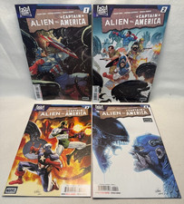 Marvel Alien vs Captain America #1-4 (All 1st Print) *FREE SHIPPING*