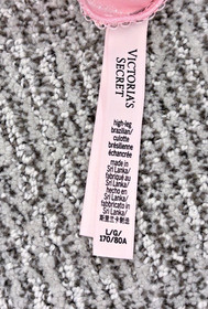 Victoria's Secret Dream Angels NWT Large Pink Crystal Shimmer Brazilian Panty