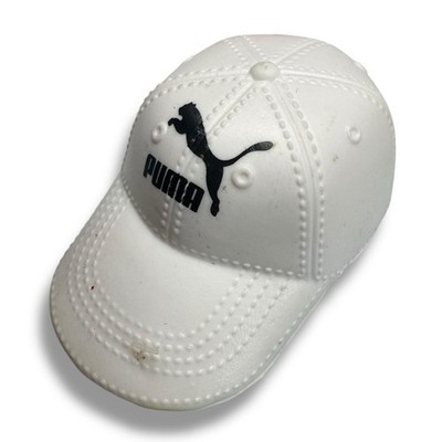 Barbie Doll Fashions Puma Branded White Baseball Hat Black Logo Accessories