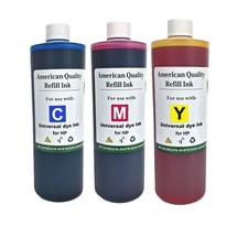 CMY Ink Refill Kit Bottles For HP 933 935 951 952 962 Premium Refill Ink 3x500ml