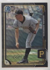 2015 Bowman Asia Exclusive Black Wave Refractor Adrian Sampson #BCP20 3e3