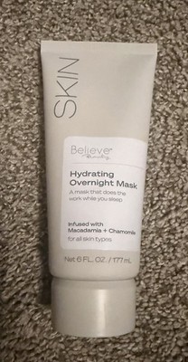  Skin Believe Beauty Hydrating Overnight Mask Macadamia Chamomile 6oz