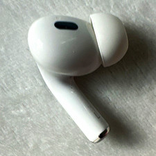 Apple AirPods Pro White Single In-Ear Earbud, Wireless Bluetooth, Built-In Mic