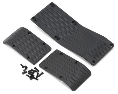 RPM 3-Piece Skid Plate for Traxxas T-Maxx 3.3/E-Maxx (Black) [RPM80772]