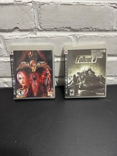 PlayStation 3 Game Lot 2 Games Fallout 3 And Soul Caliber Iv 