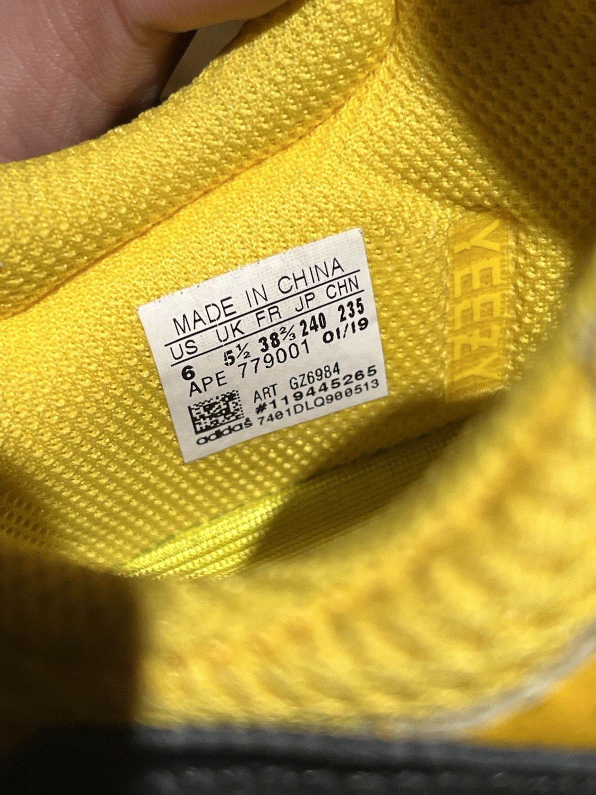 Adidas Yeezy Boost 700 "sun" Size 6 Like New Never Worn thumbnail 4