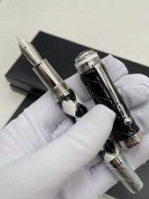 Montblanc Black Great Characters Homage to Queen Fountain Pen  With Gift Box
