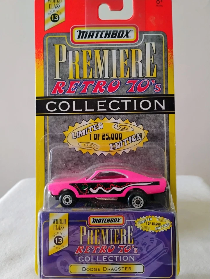 Juego de 6 coches retro Matchbox Premiere Series #13 1997 vintage años 70 1 25.000 cada uno Foto 2 de 4