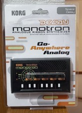 KORG monotron Delay Analog Ribbon Synthesizer Black