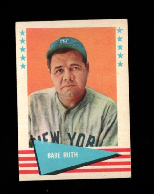 10779* 1961 Fleer # 75 Babe Ruth Ex-Mt