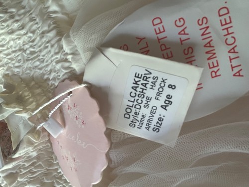 Dollcake "She has Arrived" frock size 8 - Picture 3 of 3