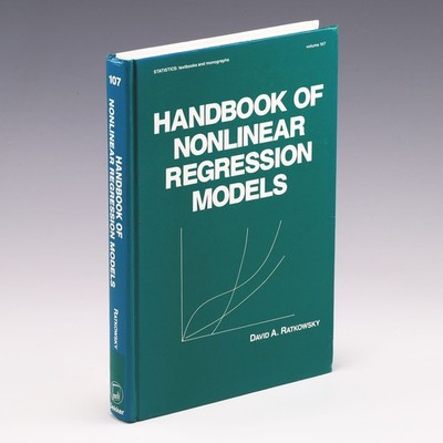 Handbook of Nonlinear Regression Models by David A. Ratkowsky
