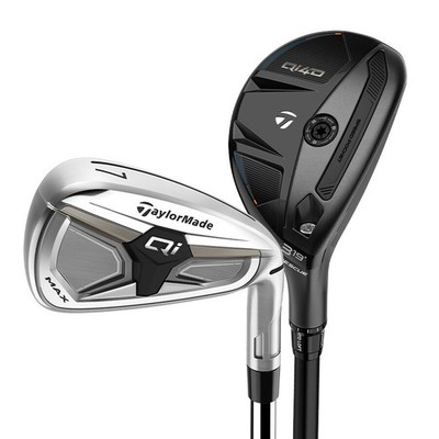 1104-056 TaylorMadeゴルフクラブ4点セット Taylormade Qi Max Combo Set- 4H,5H 6-PW,AW KBS REAX 65 Regular