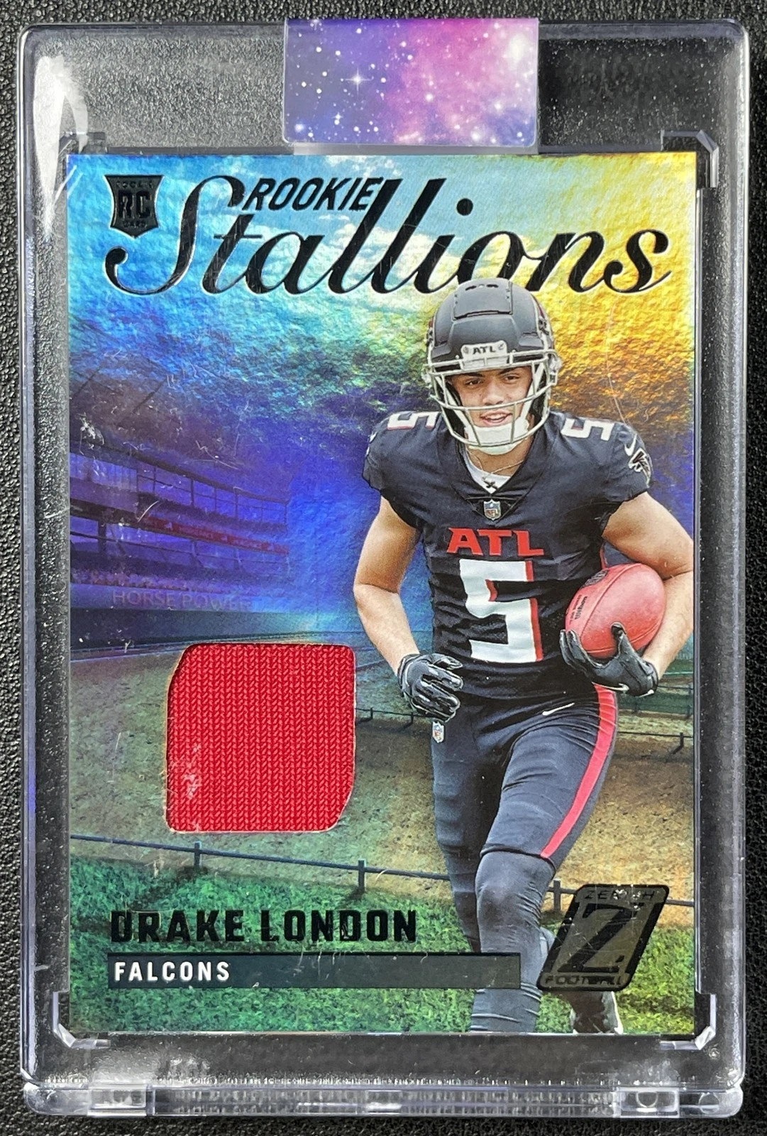 Drake London Panini Zenith Rookie Stallions Memorabilia #RSDL Base
