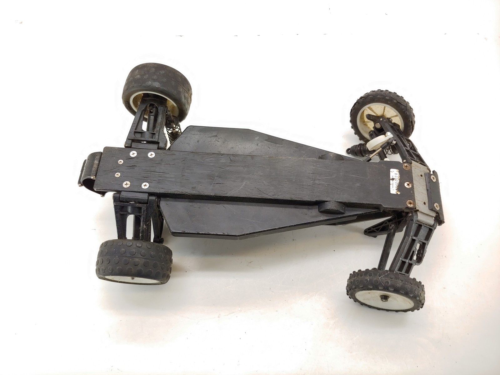 Vintage Old Incomplete Traxxas Bandit 1/10 2wd Buggy Roller Slider Chassis Used