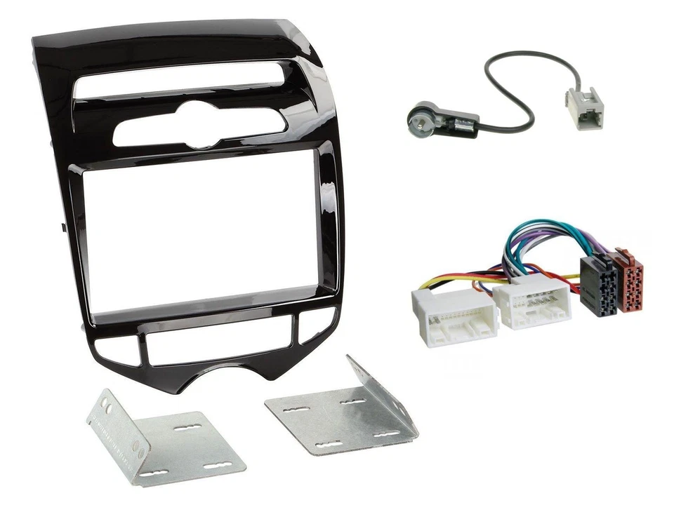 JVC USB Bluetooth MP3 DAB 2DIN Autoradio für Hyundai ix20 ab 10 autom. Klima - Bild 3 von 4