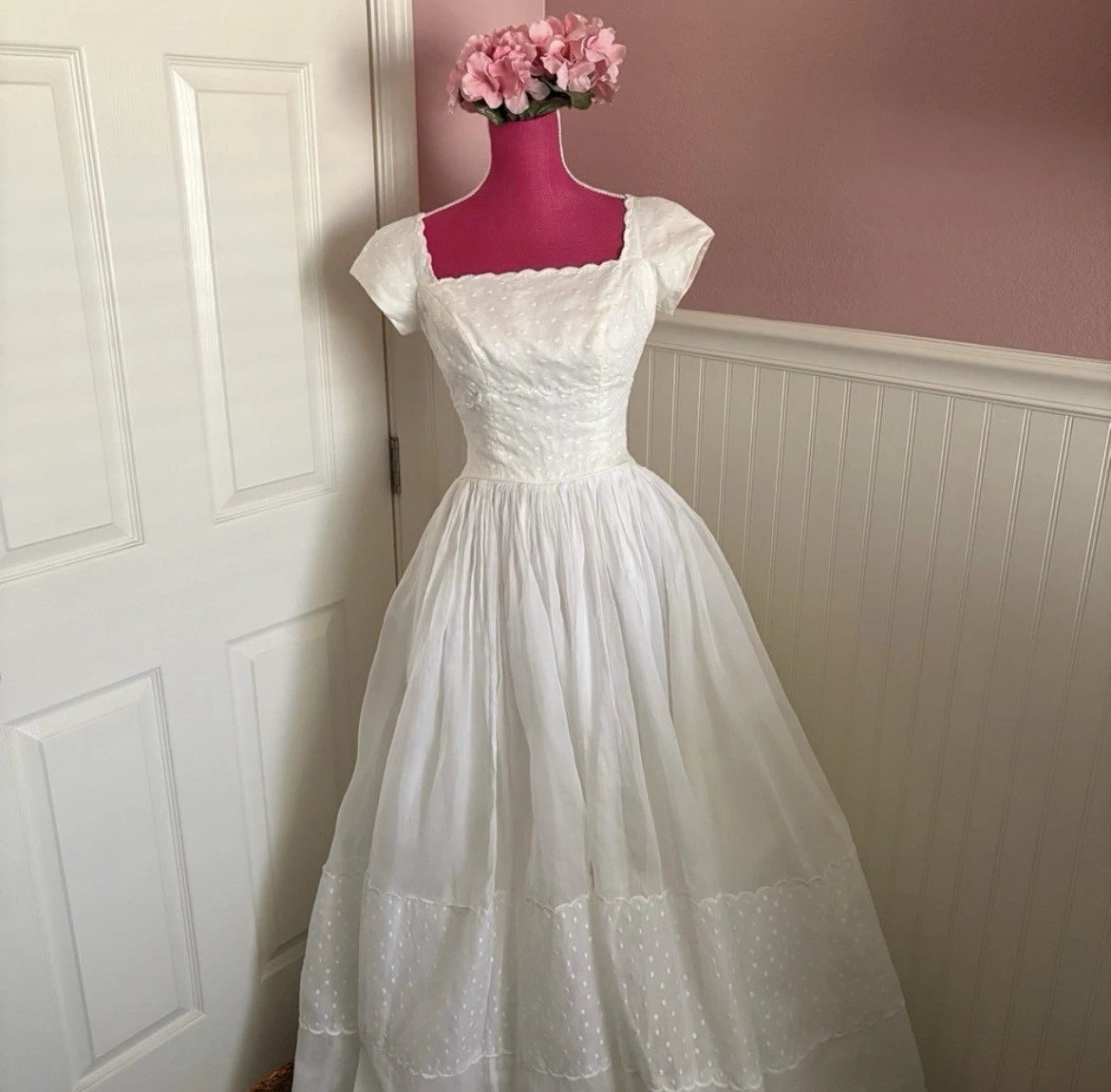Women's Vintage Wedding Dresses & Veils for sale - eBay