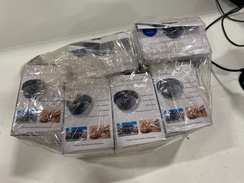 Mock Dome Surveillance Camera - 6 Count