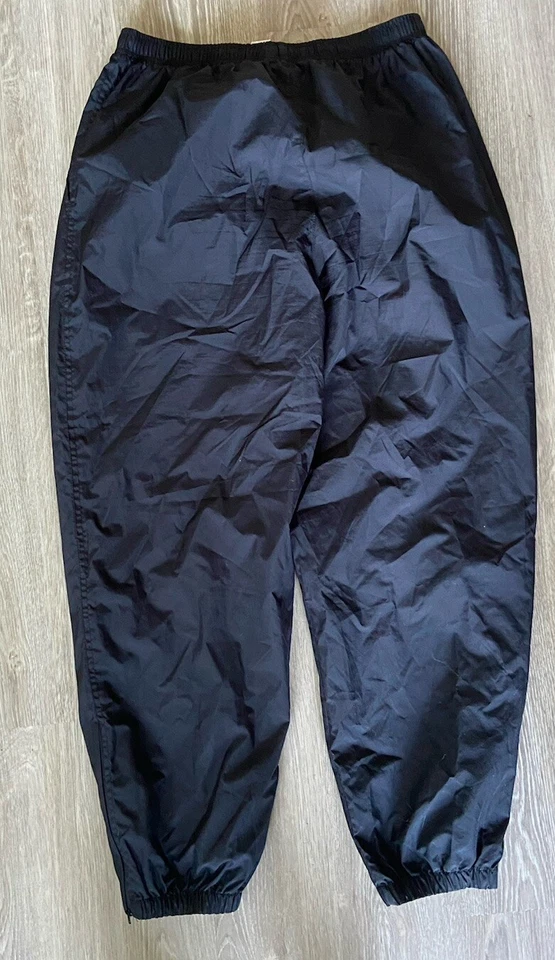 Pantalones de remo Prospirit negros con bolsillos para mujer talla grande Foto 2 de 4