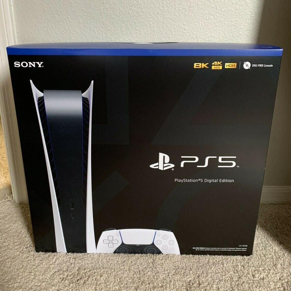 Sony PS5 PlayStation 5 Digital Edition Console - Ships NEXT DAY! on eBay