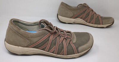 Dansko Honor Lace Up Athletic Shoe Size 42 US 11.5-12 Gray Pink