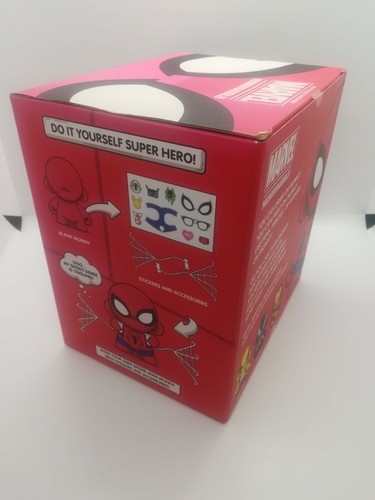 SPIDER-MAN - MARVEL MUNNYWORLD toy figure kidrobot doll playset edit creation - Foto 7 di 9
