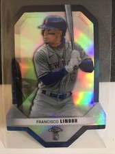 2021 Topps Chrome Ben Baller Francisco Lindor Ben's Diamonds Die Cut Insert SP