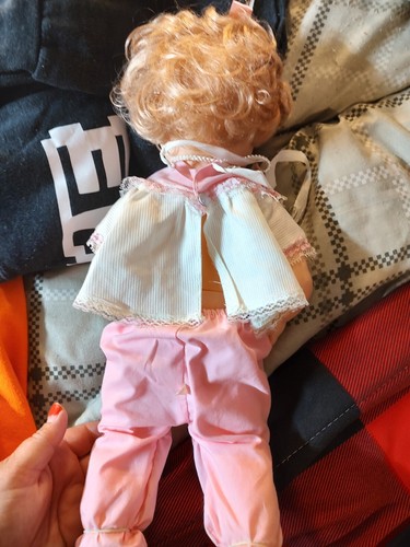 EEFEE Muñeca Vintage 15fl Cuerpo Plástico Con Chupete 17 Pulgadas - Imagen 9 de 11