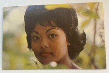 Vintage Postcard ~United Airlines Native Hawaiian Woman Advertisement~ Hawaii HI