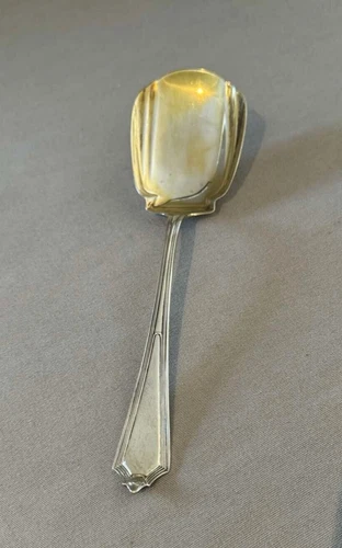 Vintage Gorham Sterling Silver Large Serving Spoon Plymouth Pattern