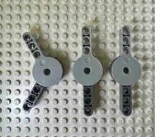 LEGO Technic Rotation Joint Disk 3L Liftarm  Thick 44224 / 44225 Qty 3