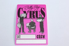 Billy Ray Cirus  - 2 x unused Backstage Pass - - Free Postage -