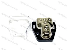 Distribution Block 1/0 or 4 ga Input 2/4/8 ga Output w/ Cover Sky High Car Audio