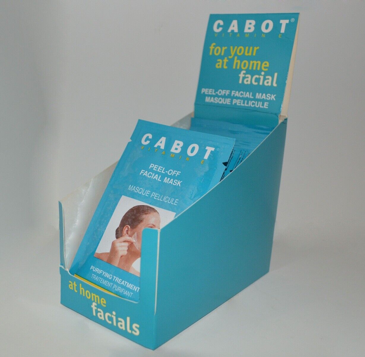 24 Packs - Cabot Vitamin E 【超歓迎】 Purifying Facial Mask 定番キャンバス Peel-Off Treatm