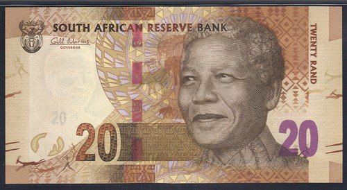 2012 South Africa, 10 20 50 100 200 Rand Set, Nelson Mandela, PMG 65-67 UNC - Picture 9 of 22