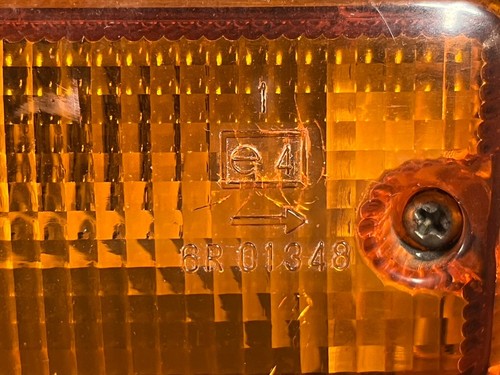 87-91 MK8 U12 BLUEBIRD EU12 NISSAN OEM JDM RHD FRONT BUMPER TURN SIGNAL LIGHTS - Picture 6 of 17