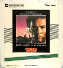 Sudden Impact 1983 Vintage CED Videodisc