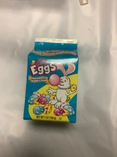 Dubble Bubble - Bubble Egg-Shaped Gum & 7 oz 1 Cartons Fruit Flavors 47 eggs