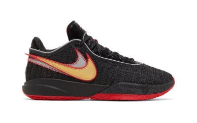 Nike LeBron James XX 20 Trinity Miami Heat Black Red DJ5423  display picture 1