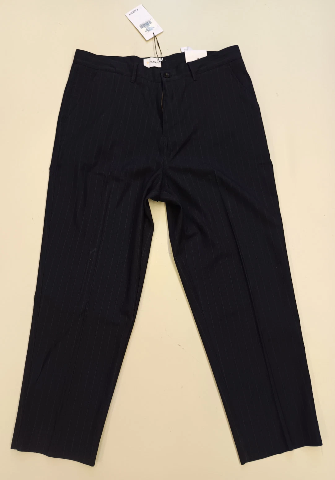 Farah Hawtin Casual Cargo Pants Size 34 NEW Blue Striped